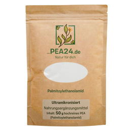 PEA24 Palmitoylethanolamid Pulver ultramikronisiert 50g – Bild 1 von 2