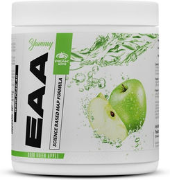 Peak Active PEAK Yummy EAA Pulver Sour Green Apple Vegan – Bild 1 von 3