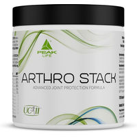 Produktbild von PEAK Arthro Stack - 120 Kapseln mit Glucosaminsulfat, Chondroitinsulfat, MSM und Kollagenpeptiden Typ II