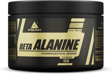 Peak Beta-Alanin Kapseln 150 Stück hochdosiert glutenfrei und laktosefrei – Bild 1 von 4