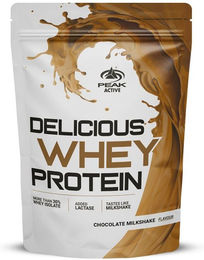 PEAK Delicious Whey Protein Pulver Schokolade 78 g – Bild 1 von 3