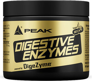 Peak Digestive Enzymes Multi-Enzym-Komplex 90 Kapseln vegan glutenfrei laktosefrei – Bild 1 von 4