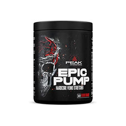 PEAK Epic Pump Pre Workout Booster Blood Orange 500g Pulver vegan ohne Zusatzstoffe – Bild 1 von 2