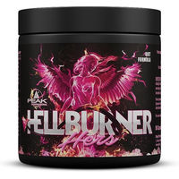 Produktbild von PEAK Hellburner Hers Diätunterstützer und Stoffwechsel-Booster für Frauen mit Kräuter-Komplex, 90 Kapseln, vegan