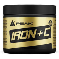 Produktbild von PEAK Iron + C Eisen Bisglycinat Tabletten für Frauen und Sportler