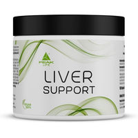 Produktbild von PEAK Liver Support Vegan Kapseln mit Inositol, NAC, Cholin, Artischockenextrakt und Spirulina 90 Stück