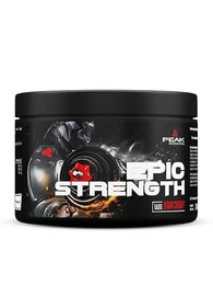 Peak Performance Products Epic Strength Pulver Sour Cherry 240g mit Creapure Creatin Beta Alanin und Citrus sinensis Extrakt vegan – Bild 1 von 3