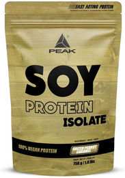 PEAK Soja Protein Isolat Pulver Salted Peanut Caramel Vegan Vegetarisch – Bild 1 von 2