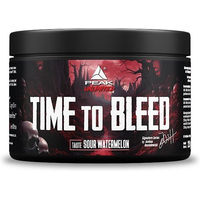 Produktbild von PEAK Time to Bleed Pre-Workout Pulver Sour Watermelon 225g mit Zynamite, Cognizin und enXtra
