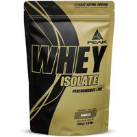 Produktbild von PEAK Whey Protein Isolat Pulver Vanille 750g laktosearm und zuckerarm