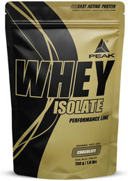 PEAK Whey Protein Isolat Schokolade laktosefrei Pulver – Bild 1 von 1