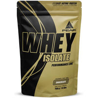 Produktbild von PEAK Whey Protein Isolat Schokolade laktosefrei Pulver