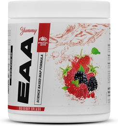 PEAK Yummy EAA Pulver Red Berry Splash Vegan – Bild 1 von 3