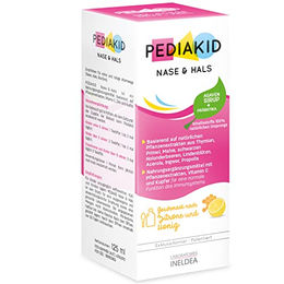 Pediakid Nose-Throat Saft vegan und glutenfrei 125 ml – Bild 1 von 2