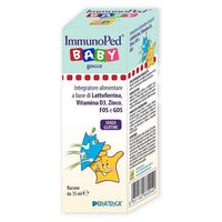 Produktbild von Pediatrica Immunoped Baby Ballaststoff-Komplex Tropfen für Säuglinge und Kinder 15 ml