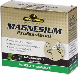 peeroton Magnesium Citrat Schwarze-Johannisbeere Sticks vegan zuckerfrei glutenfrei laktosefrei – Bild 1 von 2