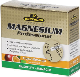 peeroton Magnesium Citrat Tropic Maracuja Sticks vegan zuckerfrei glutenfrei laktosefrei – Bild 1 von 2