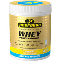 Produktbild von peeroton Whey Protein Konzentrat Pulver Banane