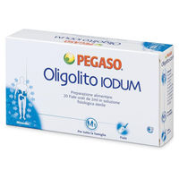 Produktbild von PEGASO OLIGOLITO JOD Kaliumjodid Ampullen vegetarisch 20 Stück