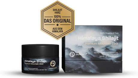 Peplement Shilajit Harz aus dem Himalaya mit Huminsäure und Fulvinsäure, 30g, vegan und ohne Zusatzstoffe – Bild 1 von 5