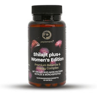 Produktbild von peplement Shilajit Women's Edition Kapseln mit Kräuter-Komplex für Frauen ohne Zusatzstoffe