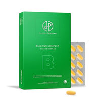 Produktbild von Perfect Health Vitamin B Komplex Tabletten vegan glutenfrei laktosefrei ohne Zusatzstoffe 30 Stück