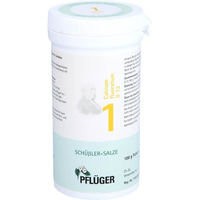 Produktbild von Pflüger Biochemie Schüßler-Salz Nr. 1 Calcium fluoratum D 12 Pulver glutenfrei