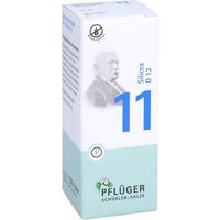 Produktbild von Pflüger Biochemie Schüßler-Salz Nr. 11 Silicea D12 Tabletten Silizium/Kieselerde 100 Stück glutenfrei