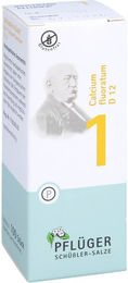 Pflüger Schüßler-Salz Nr. 1 Calcium fluoratum D12 Tabletten glutenfrei 100 Stück – Bild 1 von 1