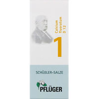 Produktbild von Pflüger Schüßler-Salz Nr. 1 Calcium fluoratum D12 Tabletten glutenfrei 400 Stück