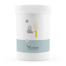Pflüger Schüßler-Salz Nr. 1 Calcium fluoratum D12 Tabletten glutenfrei 4000 Stück – Bild 1 von 1