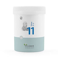 Produktbild von Pflüger Schüßler-Salz Nr. 11 Silicea D12 Silizium Kieselerde Tabletten 1000 Stück glutenfrei bio für Kinder