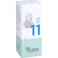 Produktbild von Pflüger Schüßler-Salz Nr. 11 Silicea D12 Tropfen glutenfrei 100 ml