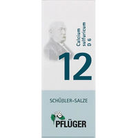 Produktbild von Pflüger Schüßler-Salz Nr. 12 Calcium sulfuricum D6 Tabletten vegan glutenfrei 400 Stück