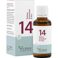 Produktbild von Pflüger Schüßler-Salz Nr. 14 Kalium bromatum D6 Tropfen glutenfrei 30 ml