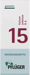 Pflüger Schüßler-Salz Nr. 15 Kalium jodatum D6 Tabletten glutenfrei 400 Stück – Bild 1 von 1