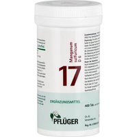 Produktbild von Pflüger Schüßler-Salz Nr. 17 Manganum sulfuricum D6 Tabletten glutenfrei 400 Stück