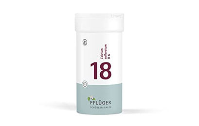 Pflüger Schüßler-Salz Nr. 18 Calcium sulfuratum D6 Tabletten glutenfrei 400 Stück – Bild 1 von 1