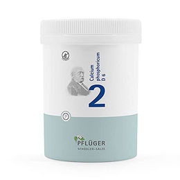 Pflüger Schüßler-Salz Nr. 2 Calcium phosphoricum D6 Tabletten glutenfrei 1000 Stück – Bild 1 von 3