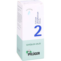 Produktbild von Pflüger Schüßler-Salz Nr. 2 Calcium phosphoricum D6 Tropfen 100 ml glutenfrei