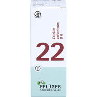Produktbild von Pflüger Schüßler-Salz Nr. 22 Calcium carbonicum D6 Tabletten glutenfrei 100 Stück