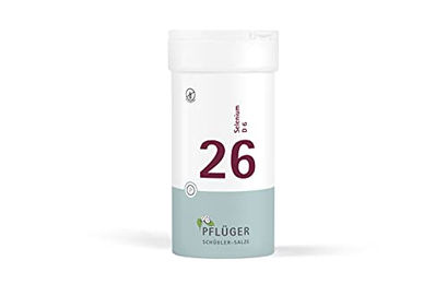 Pflüger Schüßler-Salz Nr. 26 Selenium D6 Tabletten glutenfrei 400 Stück – Bild 1 von 1