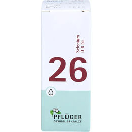 Pflüger Schüßler-Salz Nr. 26 Selenium D6 Tropfen glutenfrei für Kinder 30 ml – Bild 1 von 1
