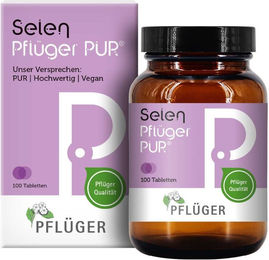 Pflüger PUR Selen Natriumselenit 100 mg Tabletten vegan glutenfrei laktosefrei – Bild 1 von 1