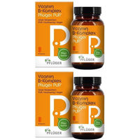Produktbild von Pflüger PUR Vitamin B Komplex Kapseln vegan glutenfrei laktosefrei 180 Stück