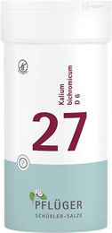Pflüger Schüler-Salze Biochemie Kalium bichromic.D 6 Tabletten vegan und glutenfrei für Kinder – Bild 1 von 1