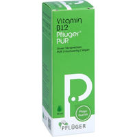 Produktbild von Pflüger Vitamin B12 Tropfen 30 ml vegan glutenfrei laktosefrei ohne Zusatzstoffe