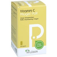 Produktbild von Pflüger Vitamin C Ascorbinsäure 250 mg Kapseln 120 Stück vegan glutenfrei laktosefrei ohne Zusatzstoffe