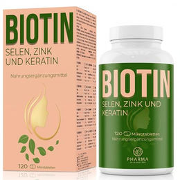 Pharma Integratori Zink Biotin Selen Kombination 120 Tabletten – Bild 1 von 5
