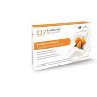 Produktbild von Pharma Medica AG Sanddorn Argousier Omega 7 Kapseln vegan glutenfrei laktosefrei zuckerfrei 60 Stück